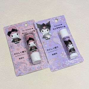 Sanrio Lip Cream - My Melody🩷Kuromi💜
